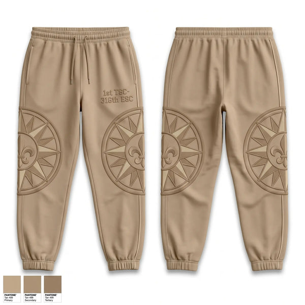 Sweatpants, 1st TSC/316th ESC, Army, Teamtime, Team time, sublimation, custom sports apparel, team uniforms, spirit wear, spiritwear, sports uniforms, custom shirts, team store, custom team store, fundraiser sports, apparel fundraiser