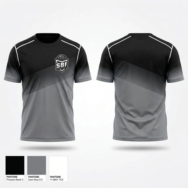 Soft Poly Tee Cotton Like Feel, SBF, Men's Basketball, Teamtime, Team time, sublimation, custom sports apparel, team uniforms, spirit wear, spiritwear, sports uniforms, custom shirts, team store, custom team store, fundraiser sports, apparel fundraiser
