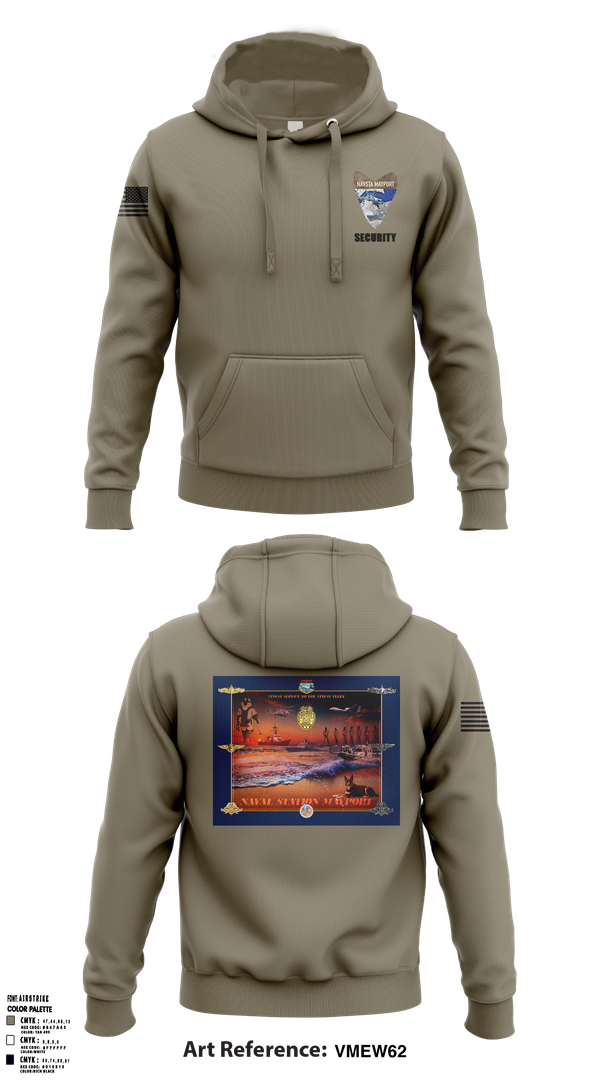 Hoodie, NAVSTA MAYPORT SECURITY, , Teamtime, Team time, sublimation, custom sports apparel, team uniforms, spirit wear, spiritwear, sports uniforms, custom shirts, team store, custom team store, fundraiser sports, apparel fundraiser