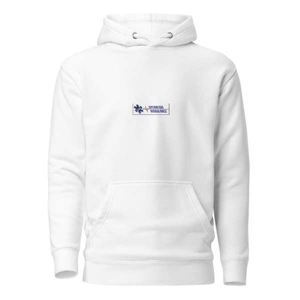 Unisex Hoodie - 1 - White