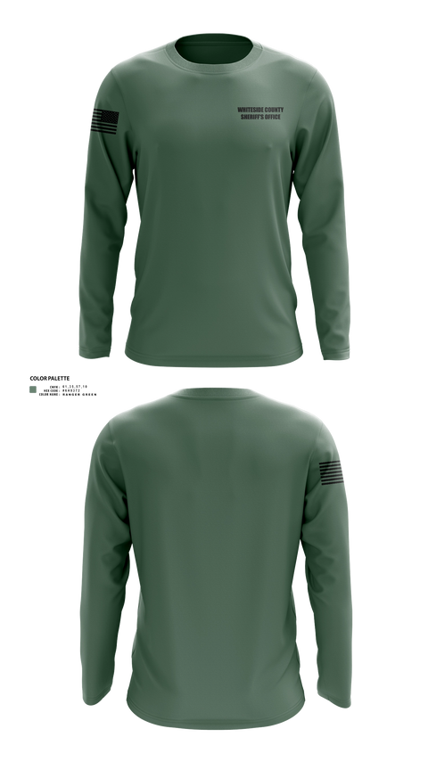 Long Sleeve Performance Shirt, Whiteside County Sheriff's Office, Police, Teamtime, Team time, sublimation, custom sports apparel, team uniforms, spirit wear, spiritwear, sports uniforms, custom shirts, team store, custom team store, fundraiser sports, apparel fundraiser