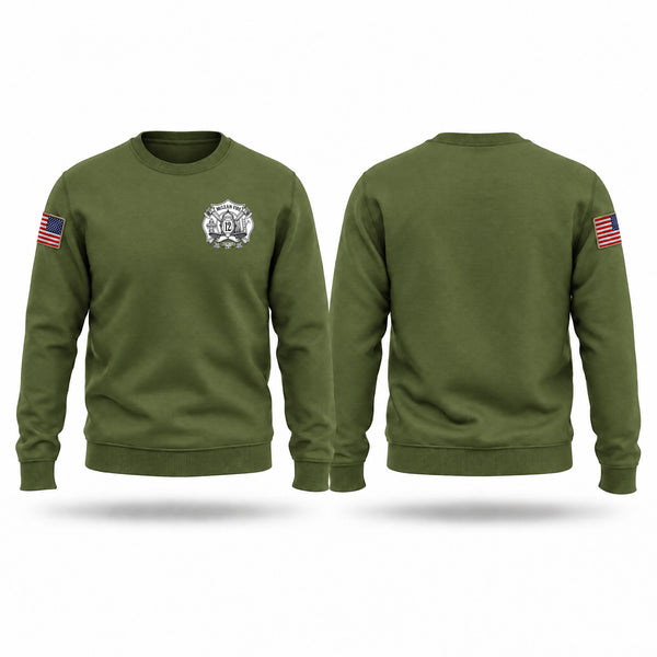 Crew Neck Sweatshirt, McLean fire/ems, Fire Department, Teamtime, Team time, sublimation, custom sports apparel, team uniforms, spirit wear, spiritwear, sports uniforms, custom shirts, team store, custom team store, fundraiser sports, apparel fundraiser