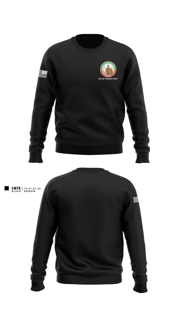 Crew Neck Sweatshirt, 2500 DLD, Army, Teamtime, Team time, sublimation, custom sports apparel, team uniforms, spirit wear, spiritwear, sports uniforms, custom shirts, team store, custom team store, fundraiser sports, apparel fundraiser