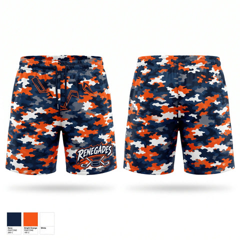 Athletic Shorts With Pockets, Renegades, Ice Hockey, Teamtime, Team time, sublimation, custom sports apparel, team uniforms, spirit wear, spiritwear, sports uniforms, custom shirts, team store, custom team store, fundraiser sports, apparel fundraiser