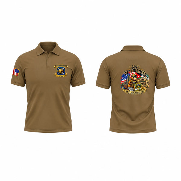 Short Sleeve Performance Polo, 37TH, National Guard, Teamtime, Team time, sublimation, custom sports apparel, team uniforms, spirit wear, spiritwear, sports uniforms, custom shirts, team store, custom team store, fundraiser sports, apparel fundraiser