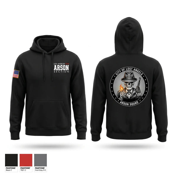 Hoodie, Arson Squad, Fire Department, Teamtime, Team time, sublimation, custom sports apparel, team uniforms, spirit wear, spiritwear, sports uniforms, custom shirts, team store, custom team store, fundraiser sports, apparel fundraiser