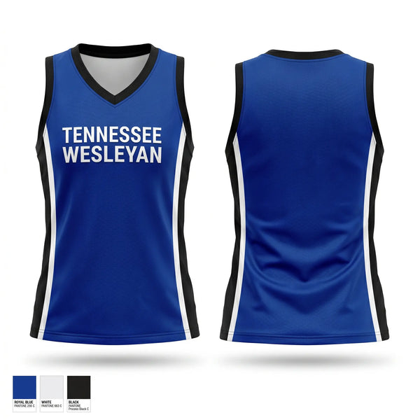 Mens Basketball Jersey, Tennessee Wesleyan, Women's Basketball, Teamtime, Team time, sublimation, custom sports apparel, team uniforms, spirit wear, spiritwear, sports uniforms, custom shirts, team store, custom team store, fundraiser sports, apparel fundraiser