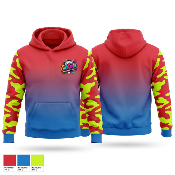 Hoodie, OutKasts, Baseball, Teamtime, Team time, sublimation, custom sports apparel, team uniforms, spirit wear, spiritwear, sports uniforms, custom shirts, team store, custom team store, fundraiser sports, apparel fundraiser