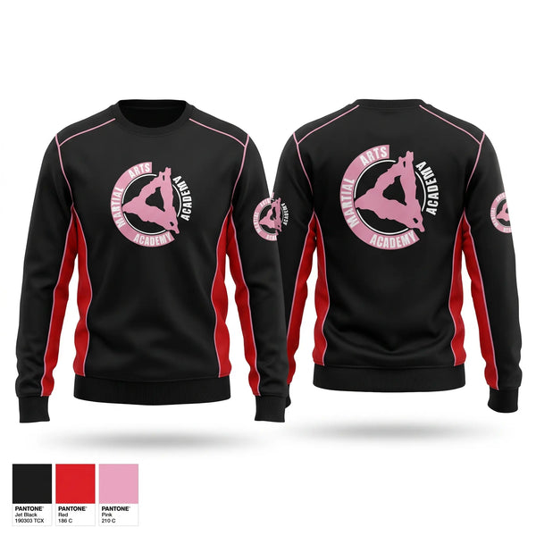 Crew Neck Sweatshirt, Triad Martial Arts, , Teamtime, Team time, sublimation, custom sports apparel, team uniforms, spirit wear, spiritwear, sports uniforms, custom shirts, team store, custom team store, fundraiser sports, apparel fundraiser