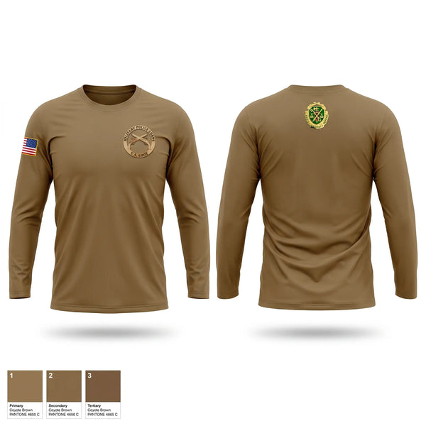 Long Sleeve Performance Shirt, 344th MP Co., Army, Teamtime, Team time, sublimation, custom sports apparel, team uniforms, spirit wear, spiritwear, sports uniforms, custom shirts, team store, custom team store, fundraiser sports, apparel fundraiser