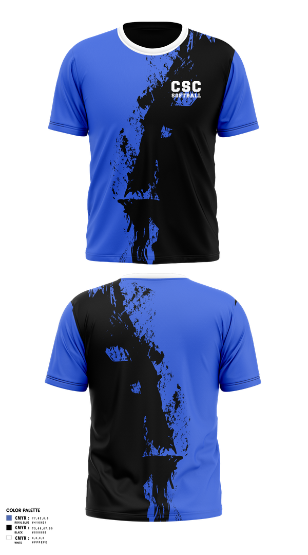 Short Sleeve Performance Shirt, CSC Softball, Softball, Teamtime, Team time, sublimation, custom sports apparel, team uniforms, spirit wear, spiritwear, sports uniforms, custom shirts, team store, custom team store, fundraiser sports, apparel fundraiser
