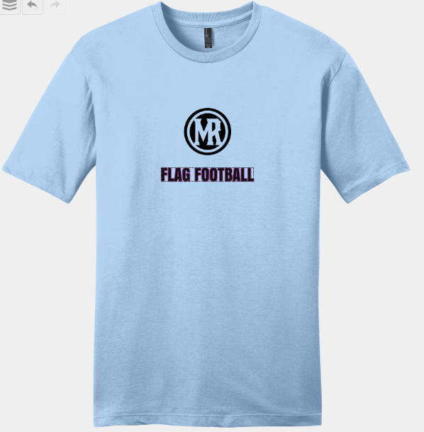 Mountain Range HS Flag Football Cotton Tee