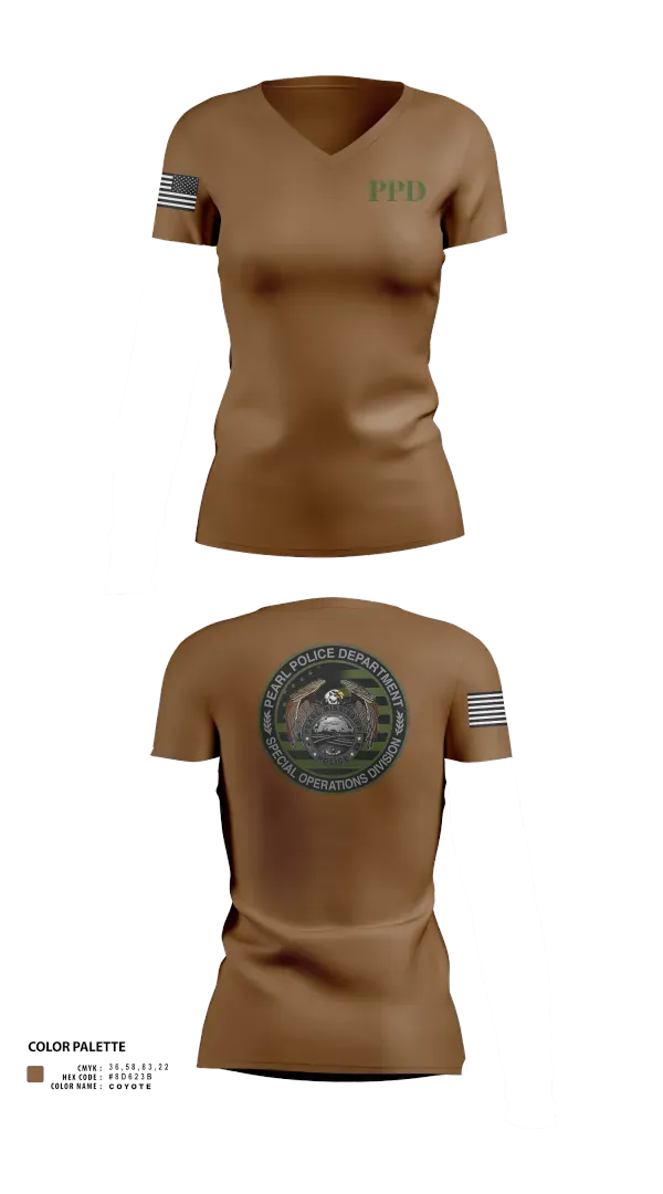 Womens Short Sleeve Vneck Shirt, Special Operations, Police, Teamtime, Team time, sublimation, custom sports apparel, team uniforms, spirit wear, spiritwear, sports uniforms, custom shirts, team store, custom team store, fundraiser sports, apparel fundraiser