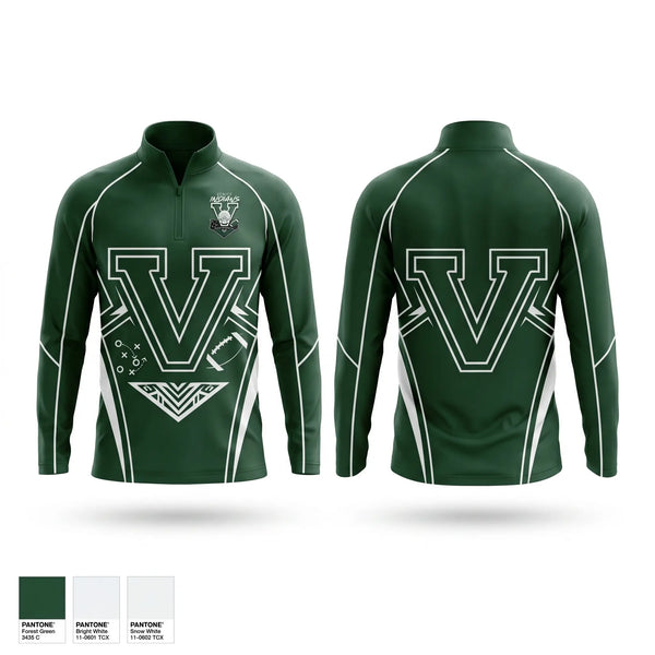 Quarter Zip Jacket, Venice High School Indians, Spirit Store, Teamtime, Team time, sublimation, custom sports apparel, team uniforms, spirit wear, spiritwear, sports uniforms, custom shirts, team store, custom team store, fundraiser sports, apparel fundraiser