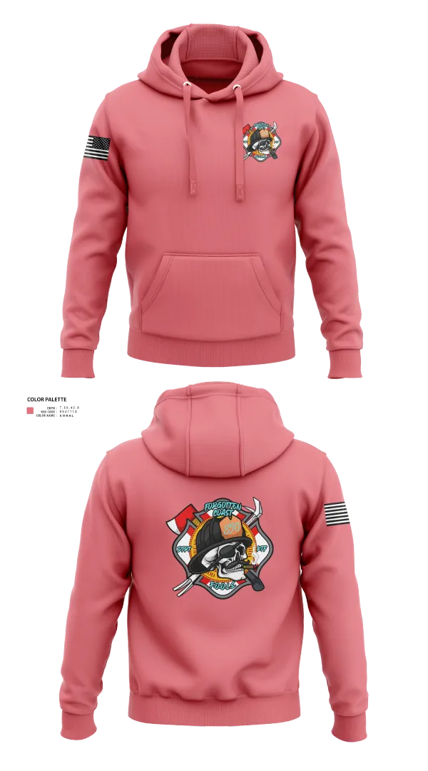 Hoodie, Forgotten Coast F.O.O.L.S., , Teamtime, Team time, sublimation, custom sports apparel, team uniforms, spirit wear, spiritwear, sports uniforms, custom shirts, team store, custom team store, fundraiser sports, apparel fundraiser