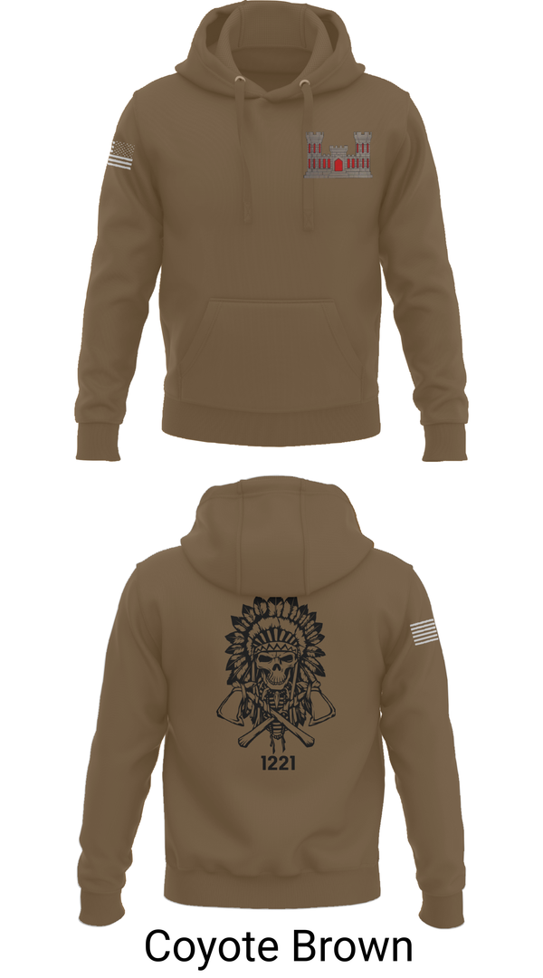 Hoodie, 1221st Route Clearance Co., National Guard, Teamtime, Team time, sublimation, custom sports apparel, team uniforms, spirit wear, spiritwear, sports uniforms, custom shirts, team store, custom team store, fundraiser sports, apparel fundraiser