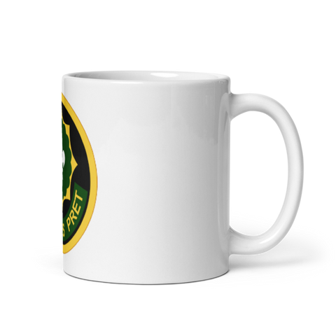 2nd Cavalry Regiment 61389337 White Glossy Mug - Large