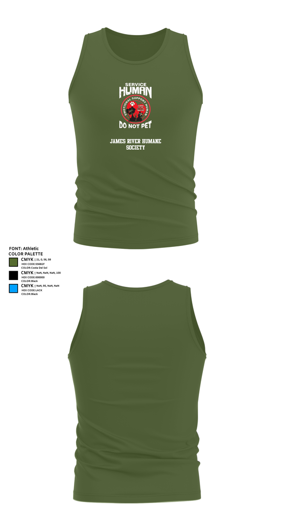 Tank Top, James River Humane Society, , Teamtime, Team time, sublimation, custom sports apparel, team uniforms, spirit wear, spiritwear, sports uniforms, custom shirts, team store, custom team store, fundraiser sports, apparel fundraiser