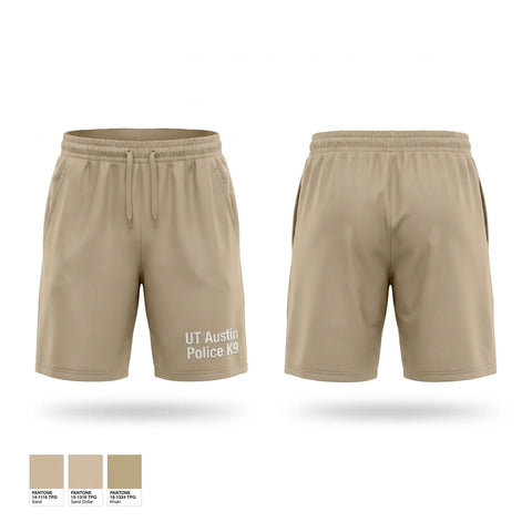 Athletic Shorts With Pockets, UT Austin Police K9, Police, Teamtime, Team time, sublimation, custom sports apparel, team uniforms, spirit wear, spiritwear, sports uniforms, custom shirts, team store, custom team store, fundraiser sports, apparel fundraiser