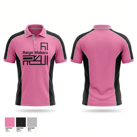 Short Sleeve Performance Polo, Reign Makers, Women's Basketball, Teamtime, Team time, sublimation, custom sports apparel, team uniforms, spirit wear, spiritwear, sports uniforms, custom shirts, team store, custom team store, fundraiser sports, apparel fundraiser