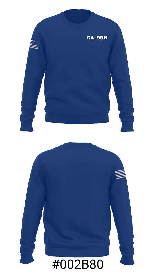 Crew Neck Sweatshirt, GA-956, Air Force, Teamtime, Team time, sublimation, custom sports apparel, team uniforms, spirit wear, spiritwear, sports uniforms, custom shirts, team store, custom team store, fundraiser sports, apparel fundraiser
