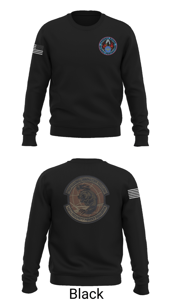 Crew Neck Sweatshirt, 146 Ravens, Air Force, Teamtime, Team time, sublimation, custom sports apparel, team uniforms, spirit wear, spiritwear, sports uniforms, custom shirts, team store, custom team store, fundraiser sports, apparel fundraiser