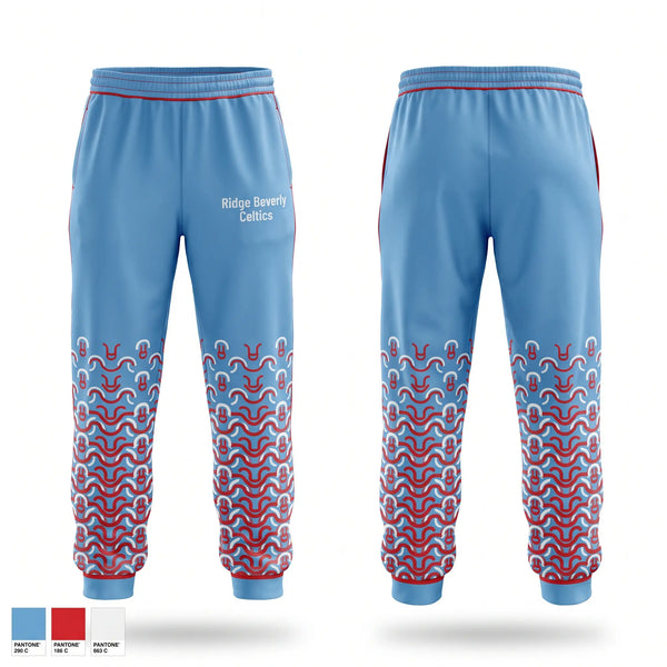 Sweatpants, Ridge Beverly Celtics, Baseball, Teamtime, Team time, sublimation, custom sports apparel, team uniforms, spirit wear, spiritwear, sports uniforms, custom shirts, team store, custom team store, fundraiser sports, apparel fundraiser