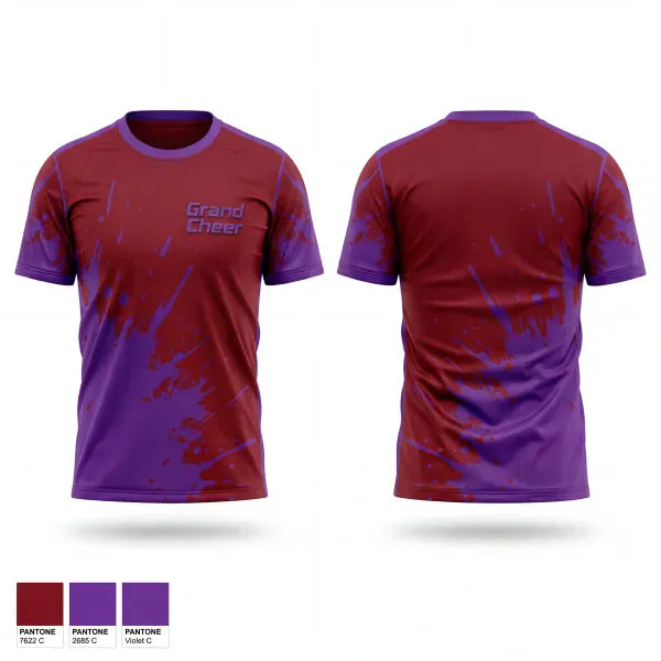 Old School Cotton Feel Shirt, Grand Cheer, Cheer, Teamtime, Team time, sublimation, custom sports apparel, team uniforms, spirit wear, spiritwear, sports uniforms, custom shirts, team store, custom team store, fundraiser sports, apparel fundraiser