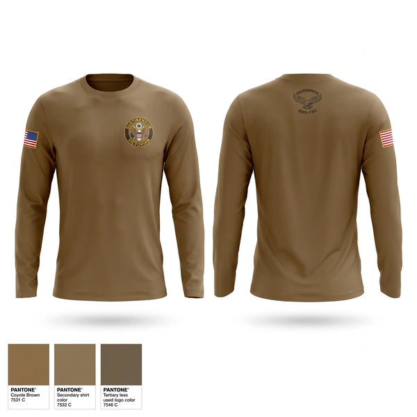 Long Sleeve Performance Shirt, 250th FSC, Army, Teamtime, Team time, sublimation, custom sports apparel, team uniforms, spirit wear, spiritwear, sports uniforms, custom shirts, team store, custom team store, fundraiser sports, apparel fundraiser