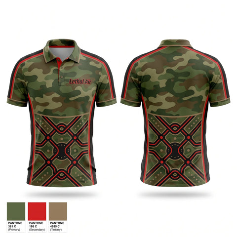 Short Sleeve Performance Polo, Lethal Air, E-Sports, Teamtime, Team time, sublimation, custom sports apparel, team uniforms, spirit wear, spiritwear, sports uniforms, custom shirts, team store, custom team store, fundraiser sports, apparel fundraiser