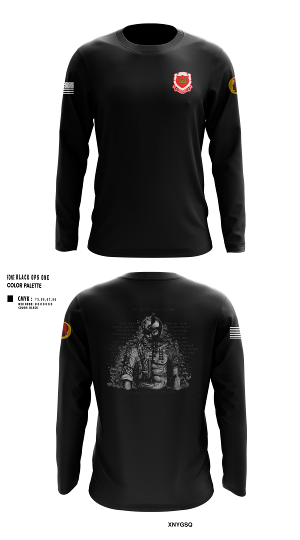 Long Sleeve Performance Shirt, 230th Engineering Vertical Construction Company, , Teamtime, Team time, sublimation, custom sports apparel, team uniforms, spirit wear, spiritwear, sports uniforms, custom shirts, team store, custom team store, fundraiser sports, apparel fundraiser