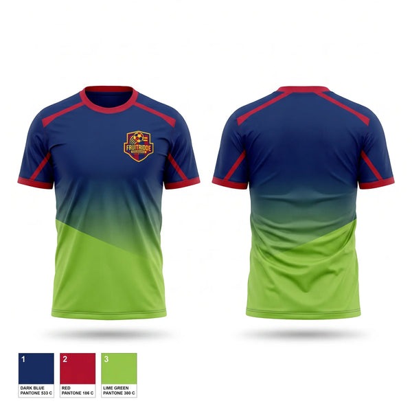 Short Sleeve Performance Shirt, Fruitridge azulgranas, Men's Soccer, Teamtime, Team time, sublimation, custom sports apparel, team uniforms, spirit wear, spiritwear, sports uniforms, custom shirts, team store, custom team store, fundraiser sports, apparel fundraiser