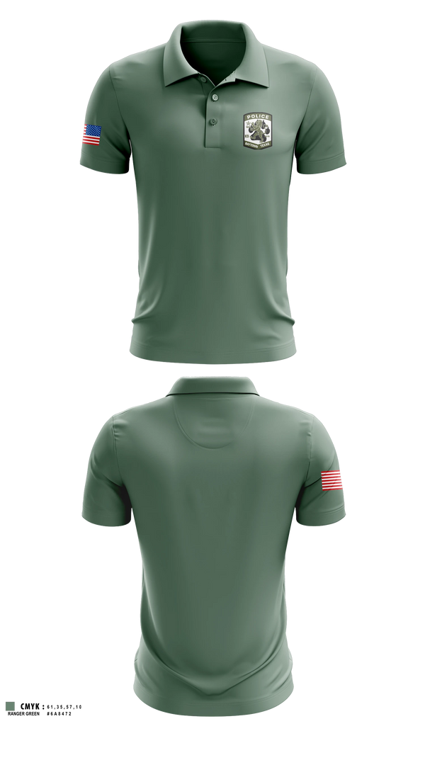 Short Sleeve Performance Polo, Baytown Police K-9, Police, Teamtime, Team time, sublimation, custom sports apparel, team uniforms, spirit wear, spiritwear, sports uniforms, custom shirts, team store, custom team store, fundraiser sports, apparel fundraiser