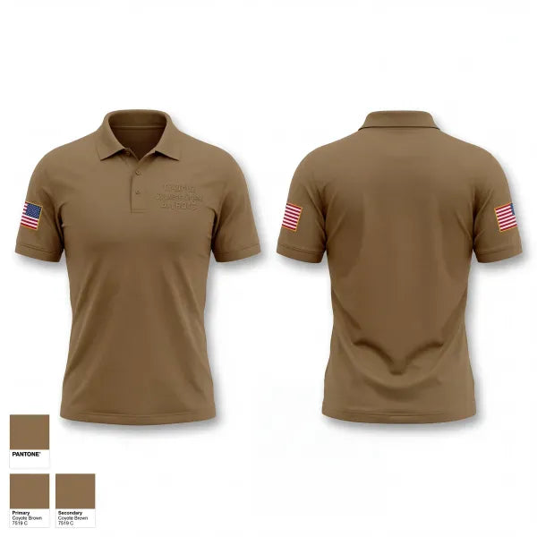 Short Sleeve Performance Polo, Tx-20102 Cypress Creek AFJROTC, Air Force, Teamtime, Team time, sublimation, custom sports apparel, team uniforms, spirit wear, spiritwear, sports uniforms, custom shirts, team store, custom team store, fundraiser sports, apparel fundraiser