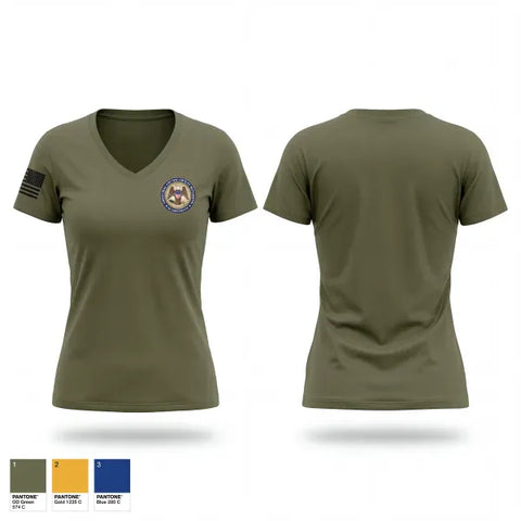 Womens Short Sleeve Vneck Shirt, Alcorn County Emergency Services, Fire Department, Teamtime, Team time, sublimation, custom sports apparel, team uniforms, spirit wear, spiritwear, sports uniforms, custom shirts, team store, custom team store, fundraiser sports, apparel fundraiser