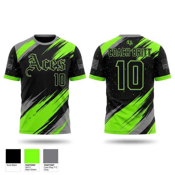 Short Sleeve Performance Shirt, Cosmo Aces, Baseball, Teamtime, Team time, sublimation, custom sports apparel, team uniforms, spirit wear, spiritwear, sports uniforms, custom shirts, team store, custom team store, fundraiser sports, apparel fundraiser