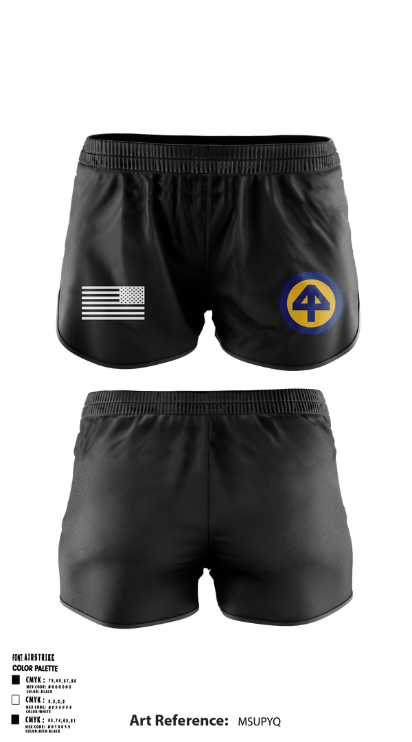 Ranger Panties, HHC 1/181, National Guard, Teamtime, Team time, sublimation, custom sports apparel, team uniforms, spirit wear, spiritwear, sports uniforms, custom shirts, team store, custom team store, fundraiser sports, apparel fundraiser