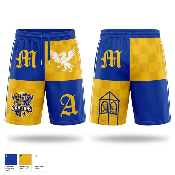 Athletic Shorts With Pockets, Marshall Academy Basketball, Men's Basketball, Teamtime, Team time, sublimation, custom sports apparel, team uniforms, spirit wear, spiritwear, sports uniforms, custom shirts, team store, custom team store, fundraiser sports, apparel fundraiser