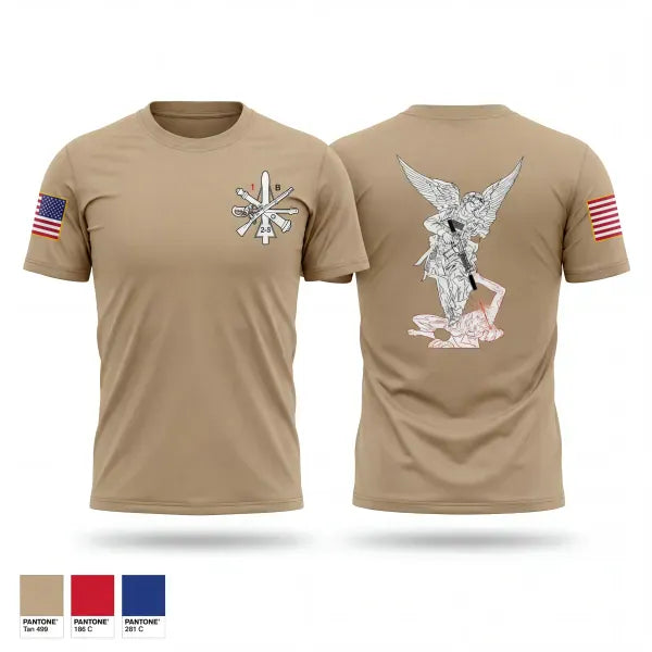 Short Sleeve Performance Shirt, 1st Platoon / B CO / 2-5 CAV, Army, Teamtime, Team time, sublimation, custom sports apparel, team uniforms, spirit wear, spiritwear, sports uniforms, custom shirts, team store, custom team store, fundraiser sports, apparel fundraiser