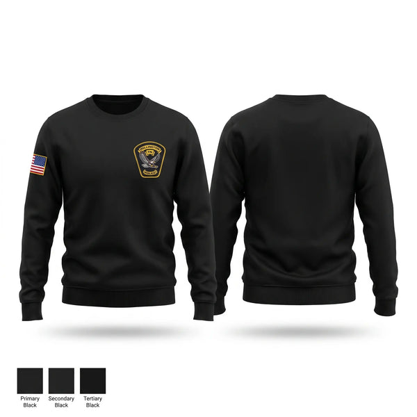 Crew Neck Sweatshirt, Millington Police Department, Police, Teamtime, Team time, sublimation, custom sports apparel, team uniforms, spirit wear, spiritwear, sports uniforms, custom shirts, team store, custom team store, fundraiser sports, apparel fundraiser