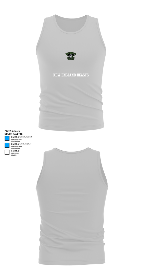 Tank Top, New England Beasts, Softball, Teamtime, Team time, sublimation, custom sports apparel, team uniforms, spirit wear, spiritwear, sports uniforms, custom shirts, team store, custom team store, fundraiser sports, apparel fundraiser