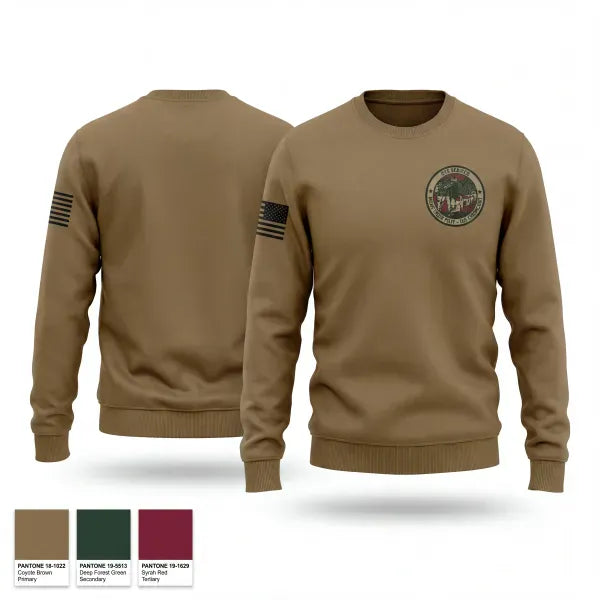 Crew Neck Sweatshirt, 673 SFS, Air Force, Teamtime, Team time, sublimation, custom sports apparel, team uniforms, spirit wear, spiritwear, sports uniforms, custom shirts, team store, custom team store, fundraiser sports, apparel fundraiser