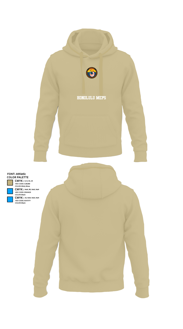 Hoodie, Honolulu MEPS, Navy, Teamtime, Team time, sublimation, custom sports apparel, team uniforms, spirit wear, spiritwear, sports uniforms, custom shirts, team store, custom team store, fundraiser sports, apparel fundraiser