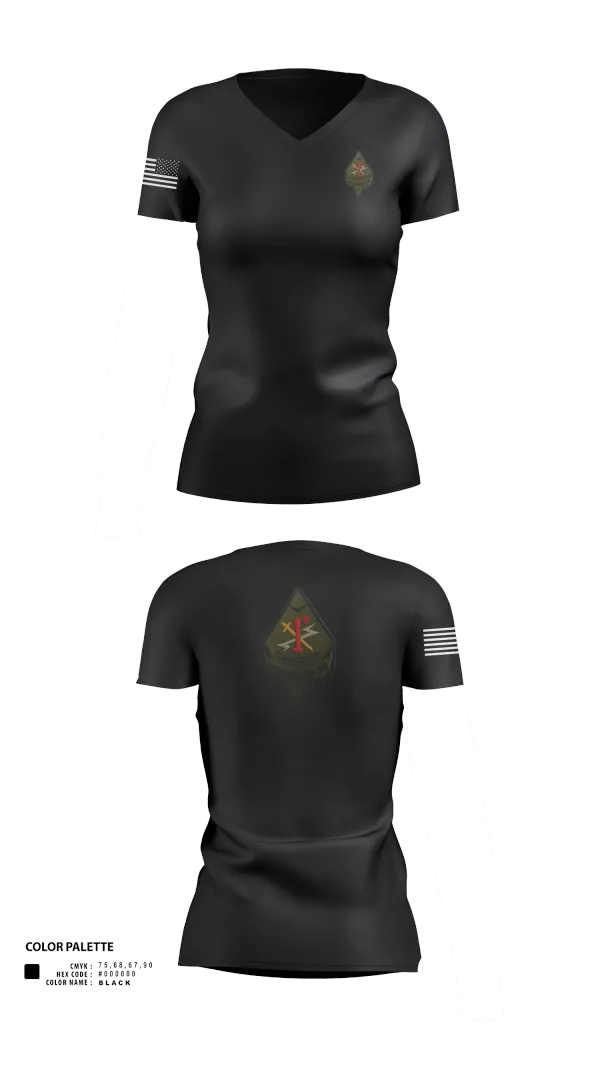 Womens Short Sleeve Vneck Shirt, Clinton County SOT, , Teamtime, Team time, sublimation, custom sports apparel, team uniforms, spirit wear, spiritwear, sports uniforms, custom shirts, team store, custom team store, fundraiser sports, apparel fundraiser