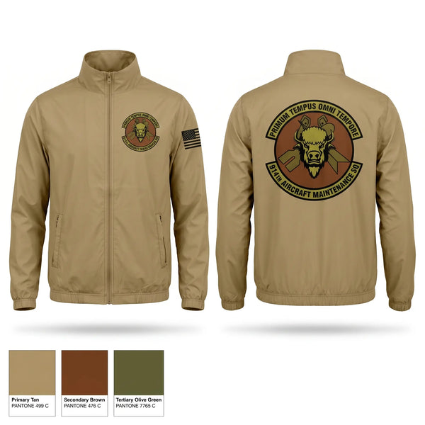 Windbreaker, 914th AIRCRAFT MAINTENANCE SQUADRON, Air Force, Teamtime, Team time, sublimation, custom sports apparel, team uniforms, spirit wear, spiritwear, sports uniforms, custom shirts, team store, custom team store, fundraiser sports, apparel fundraiser