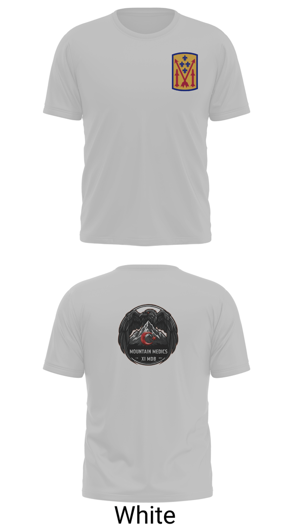 Old School Cotton Feel Shirt, 11th MDB, Army, Teamtime, Team time, sublimation, custom sports apparel, team uniforms, spirit wear, spiritwear, sports uniforms, custom shirts, team store, custom team store, fundraiser sports, apparel fundraiser