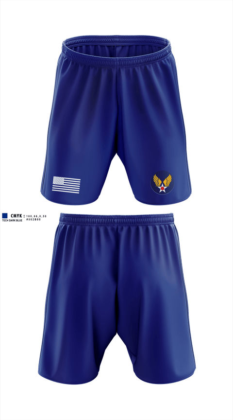 Athletic Shorts With Pockets, GA-956, Air Force, Teamtime, Team time, sublimation, custom sports apparel, team uniforms, spirit wear, spiritwear, sports uniforms, custom shirts, team store, custom team store, fundraiser sports, apparel fundraiser