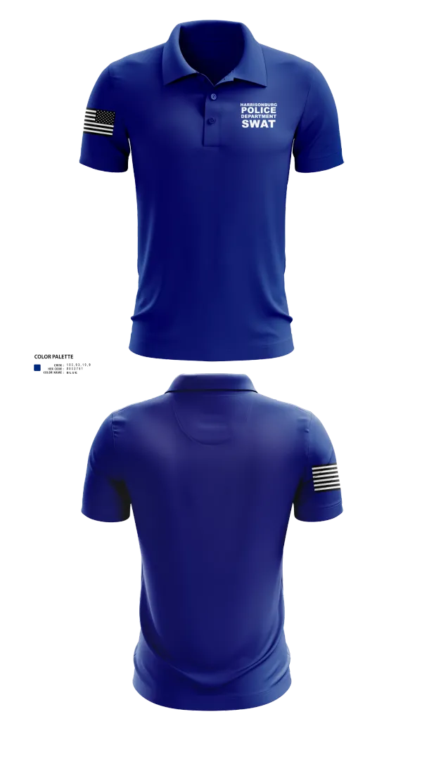 Short Sleeve Performance Polo, Harrisonburg Police Department SWAT, , Teamtime, Team time, sublimation, custom sports apparel, team uniforms, spirit wear, spiritwear, sports uniforms, custom shirts, team store, custom team store, fundraiser sports, apparel fundraiser