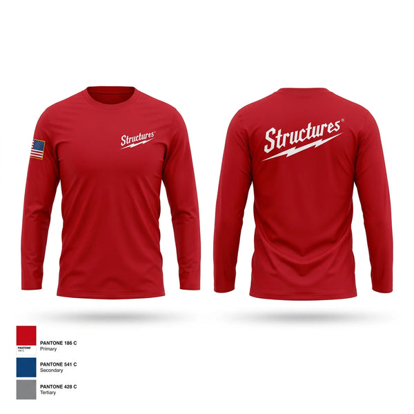 Long Sleeve Performance Shirt, 356 EPBS, Air Force, Teamtime, Team time, sublimation, custom sports apparel, team uniforms, spirit wear, spiritwear, sports uniforms, custom shirts, team store, custom team store, fundraiser sports, apparel fundraiser
