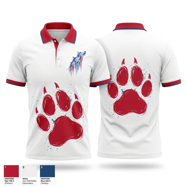 Short Sleeve Performance Polo, Huskies, Men's Basketball, Teamtime, Team time, sublimation, custom sports apparel, team uniforms, spirit wear, spiritwear, sports uniforms, custom shirts, team store, custom team store, fundraiser sports, apparel fundraiser